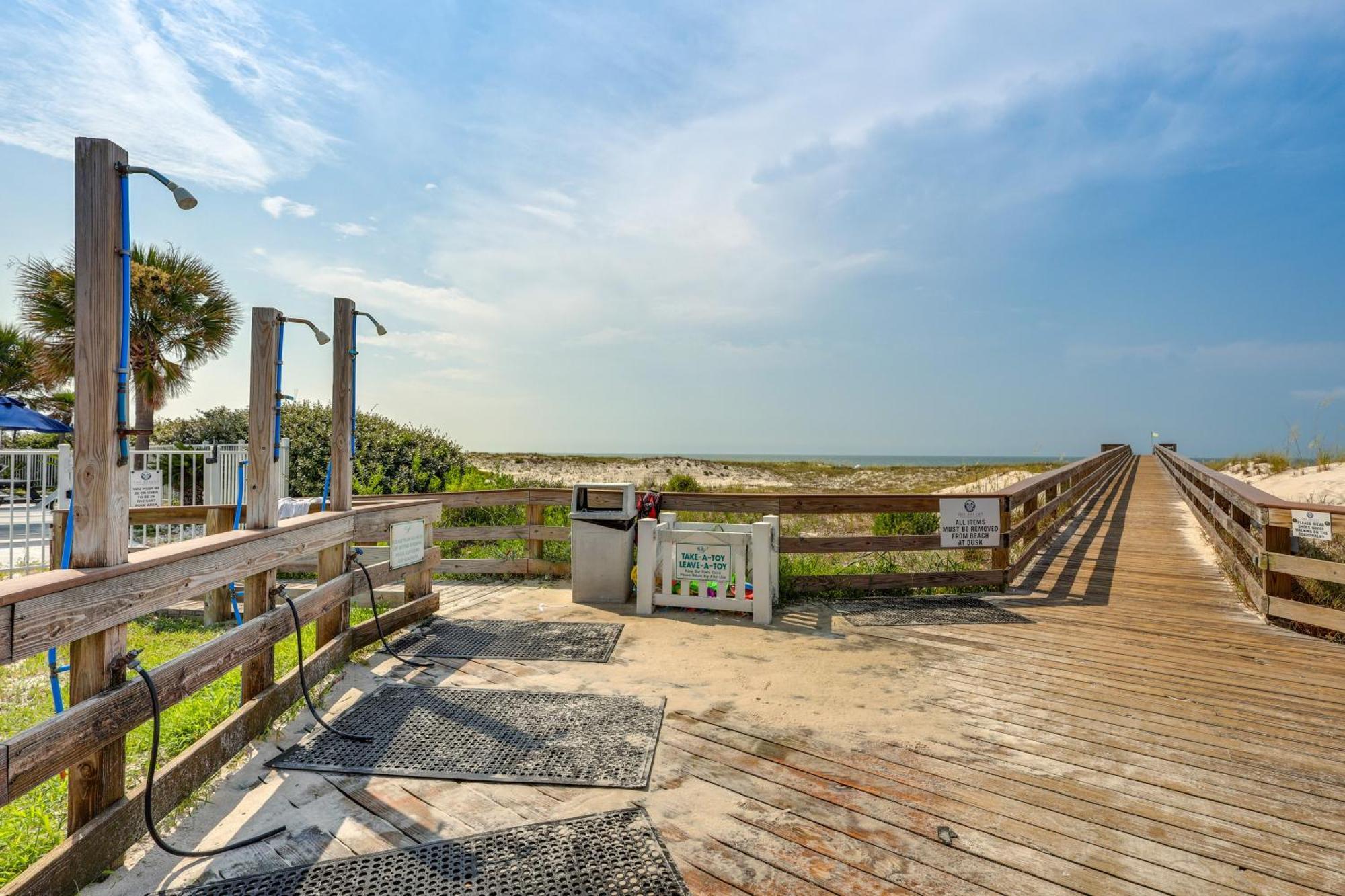 Gulf Shores Condo With Private Balcony On The Beach! Gulf Highlands Екстериор снимка