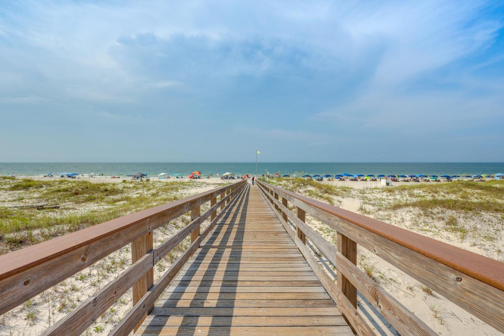 Gulf Shores Condo With Private Balcony On The Beach! Gulf Highlands Екстериор снимка